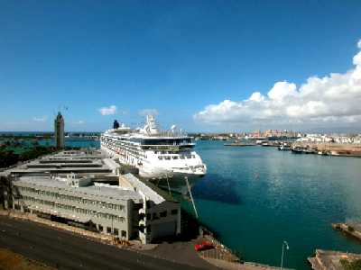 Harbor Court, View from Recreation Deck, Honolulu, Hawaii condominium sales