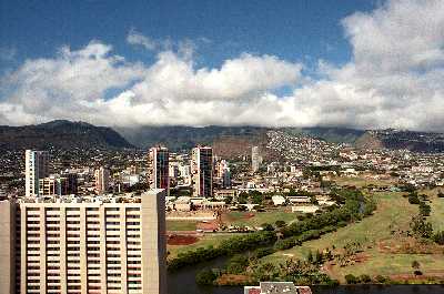 Royal Kuhio, Mountain View from Penthouse Floor, Honolulu, Hawaii condominium sales